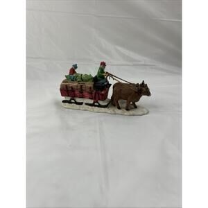 Department 56 Heritage Village Ox Sled Figurine #5951-0